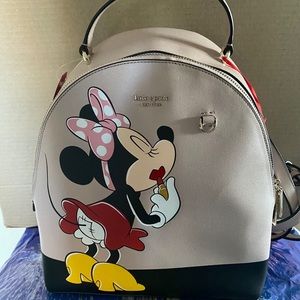 NWT - DisneyxKate Spade Minnie Mouse Backpack